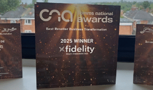 We did it! – Winners of Best Reseller Business Transformation at the Comms National Awards!